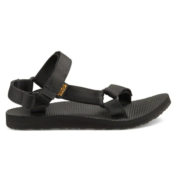 Teva Women's Black Original Universal Open Toe Strappy Sandal Size 9 - Picture 1 of 7